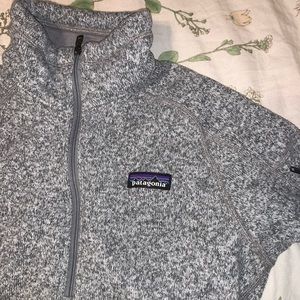 EUC Gray Patagonia quarter zip